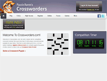 Tablet Screenshot of crossworders.com